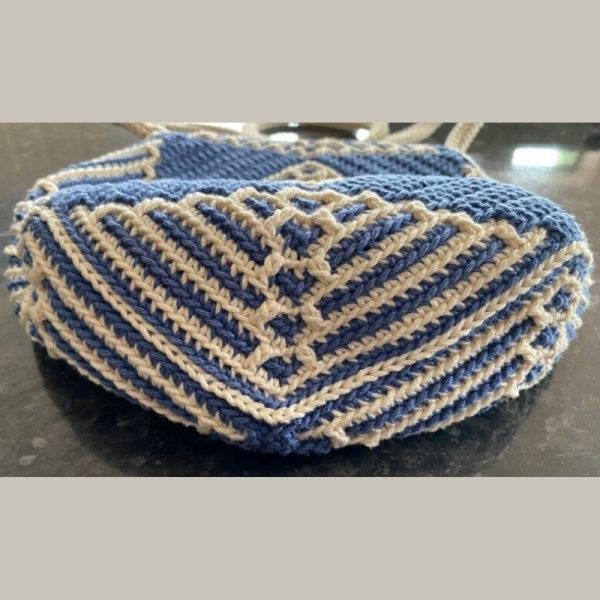Crochet Bag Pattern - Cubic Wheel