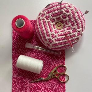 Crochet Pin Cushion Pattern Doughnut