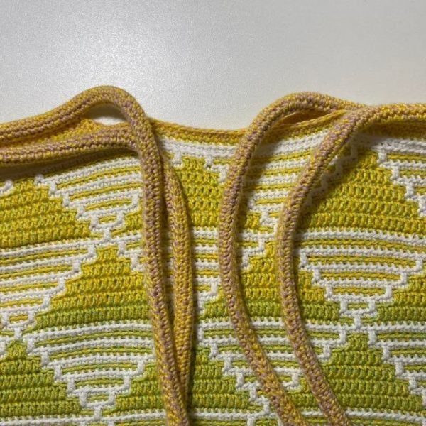 Crochet Tote Bag Pattern - Diamangle