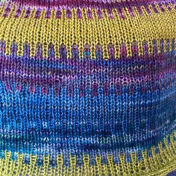Shawl Knitting Pattern - Half Pi